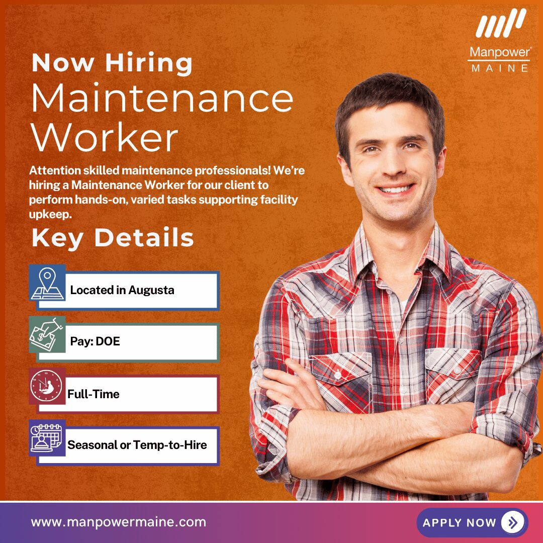 Maintenance Worker - Augusta - Web