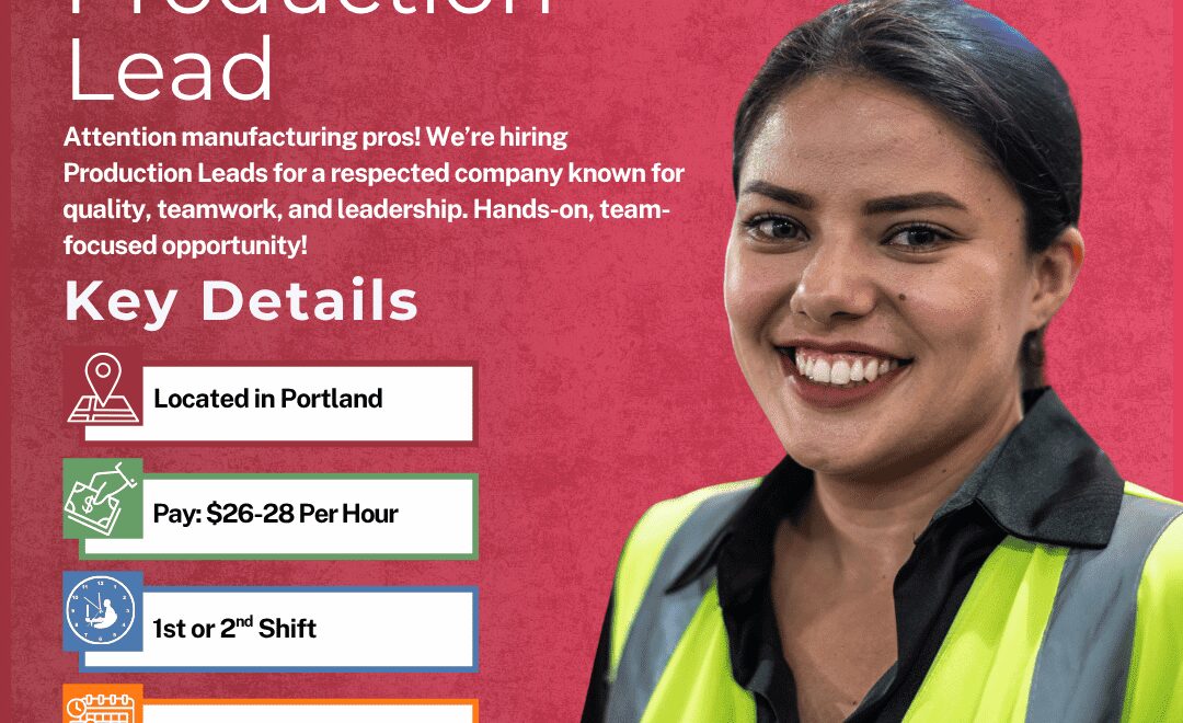 Production Lead - Portland - Web