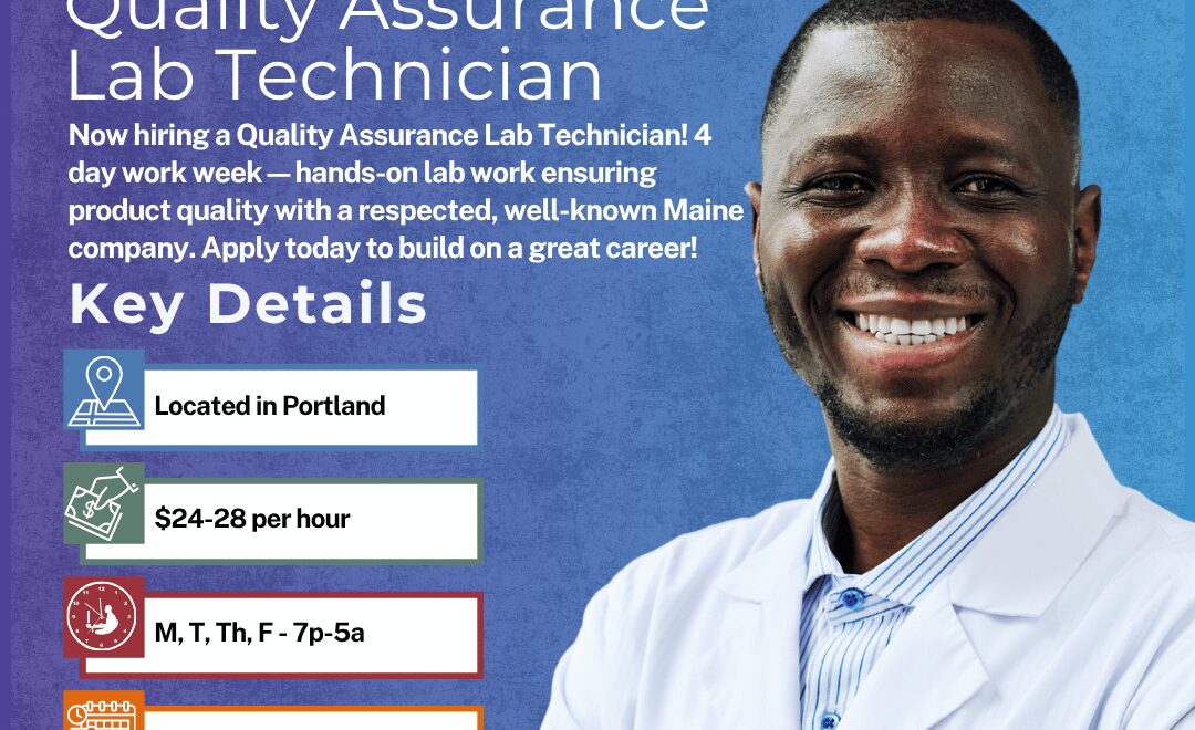 Quality Assurance Lab Technician - Portland - Web (1)