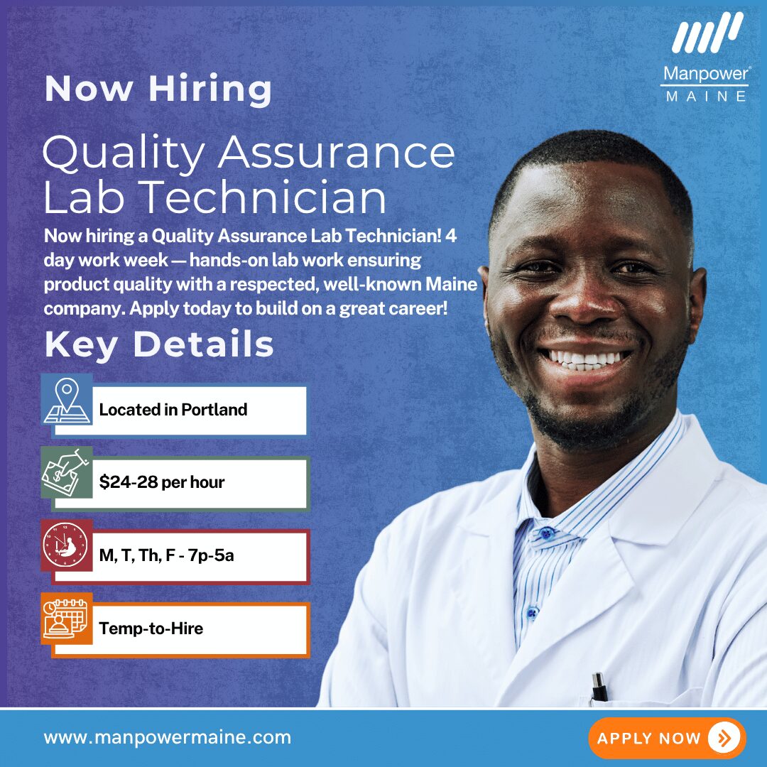 Quality Assurance Lab Technician - Portland - Web (1) Quality Assurance Lab Technician - Portland - Web (1)