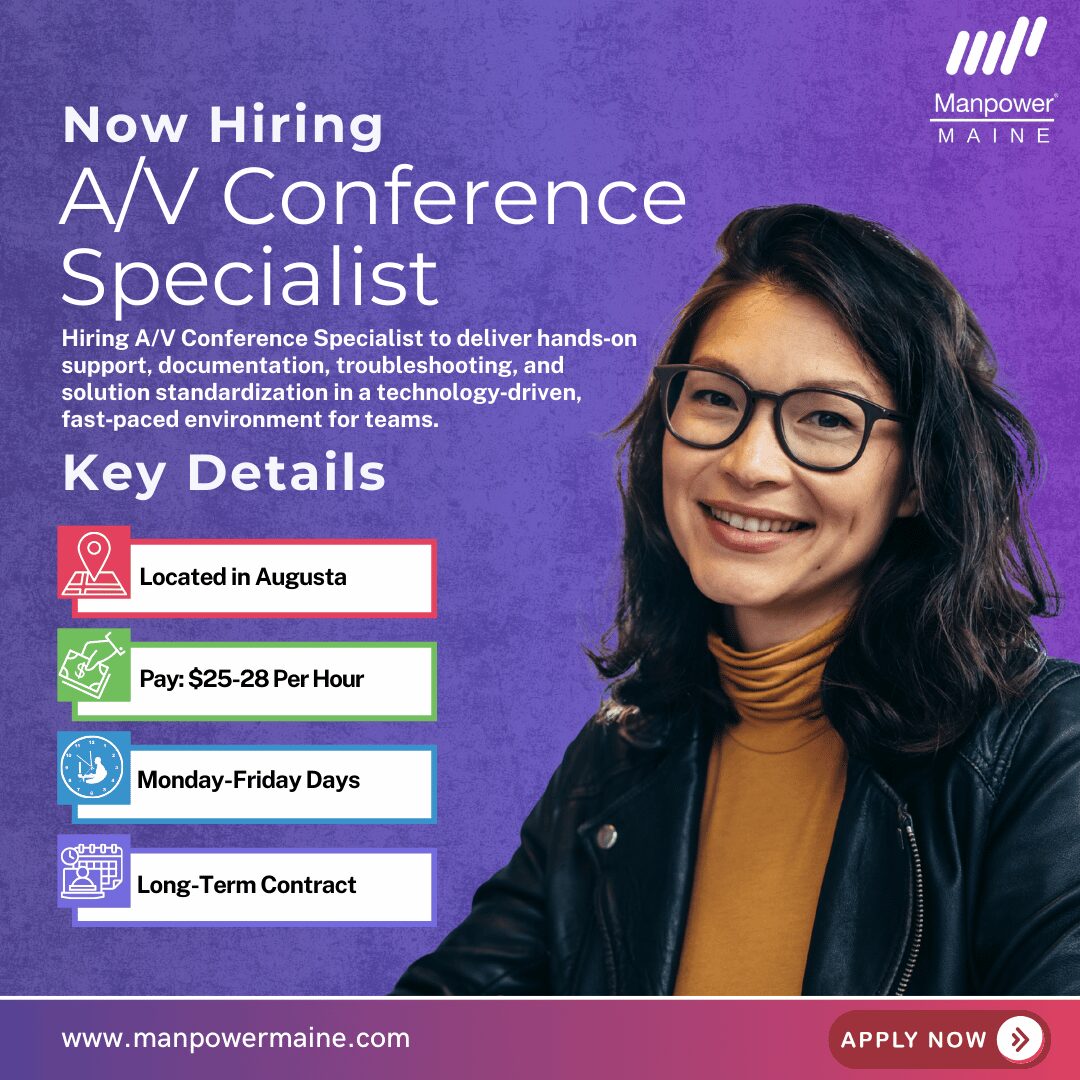 Audio Visual Conference Specialist - Augusta - Web