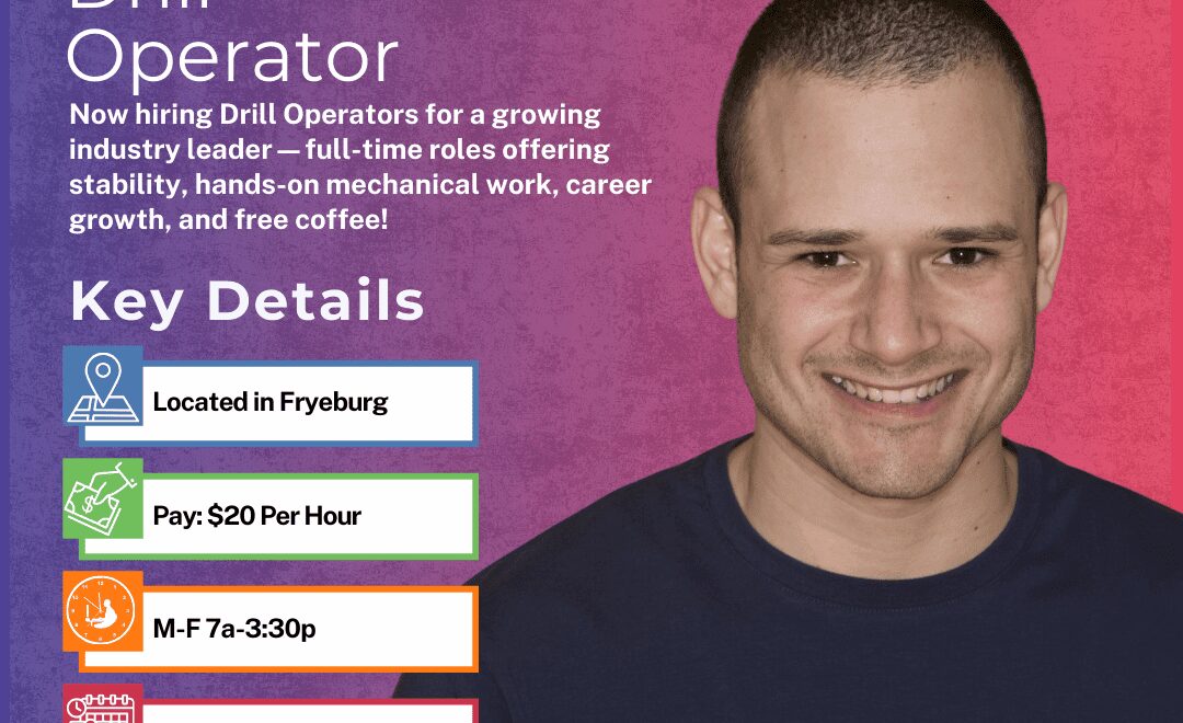 Drill Operator - Fryeburg - Web