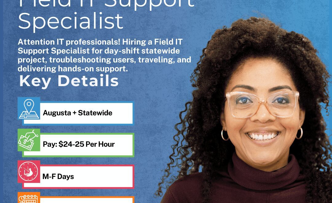 Field IT Support Specialist - Augusta - Web