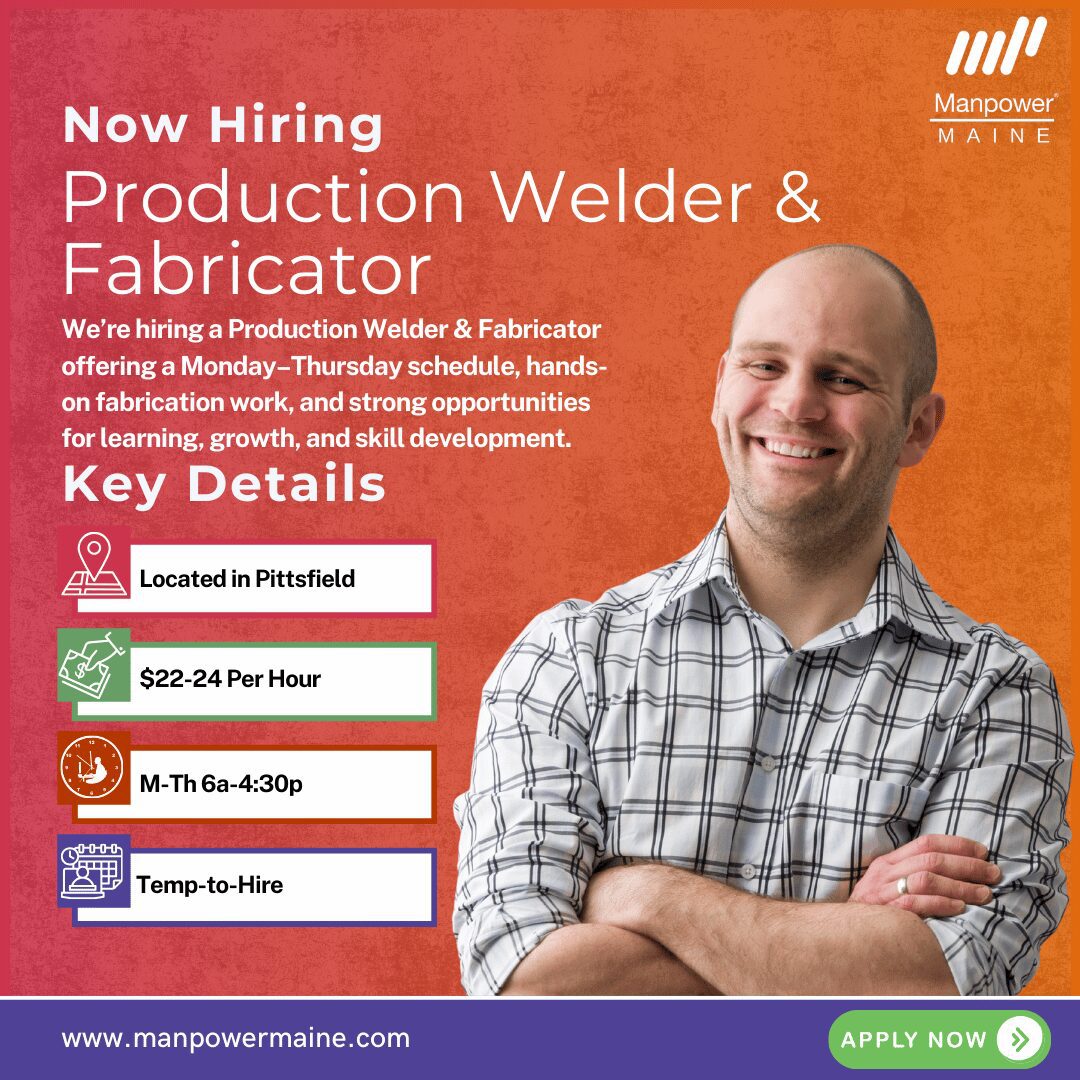Production Welder & Fabricator - Pittsfield - Web