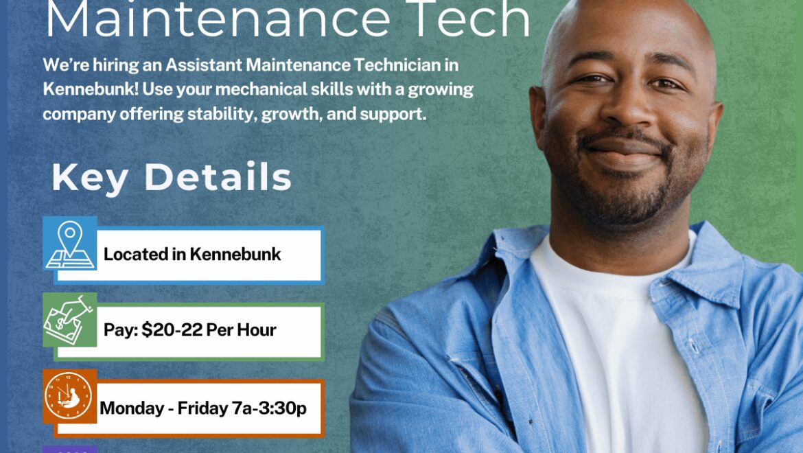 Assistant Maintenance Technician - Kennebunk - Website