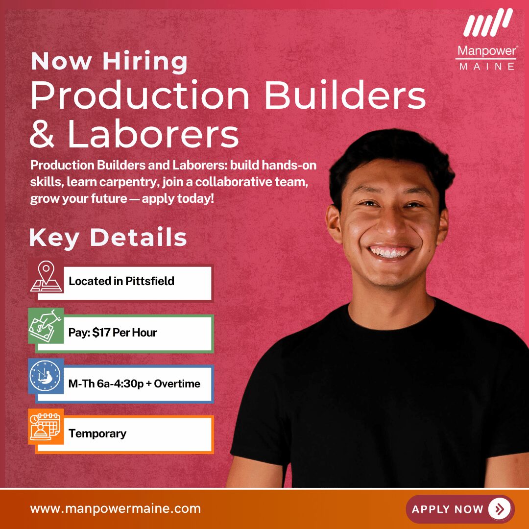 Production Builders & Laborers - Pittsfield - Web Production Builders & Laborers - Pittsfield - Web