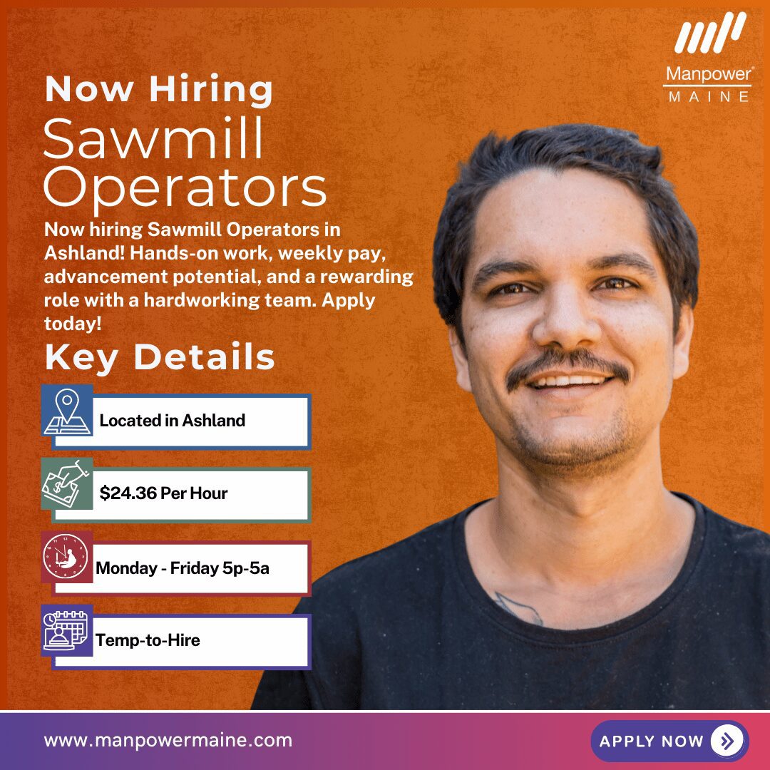 Sawmill Operator - Ashland - Web