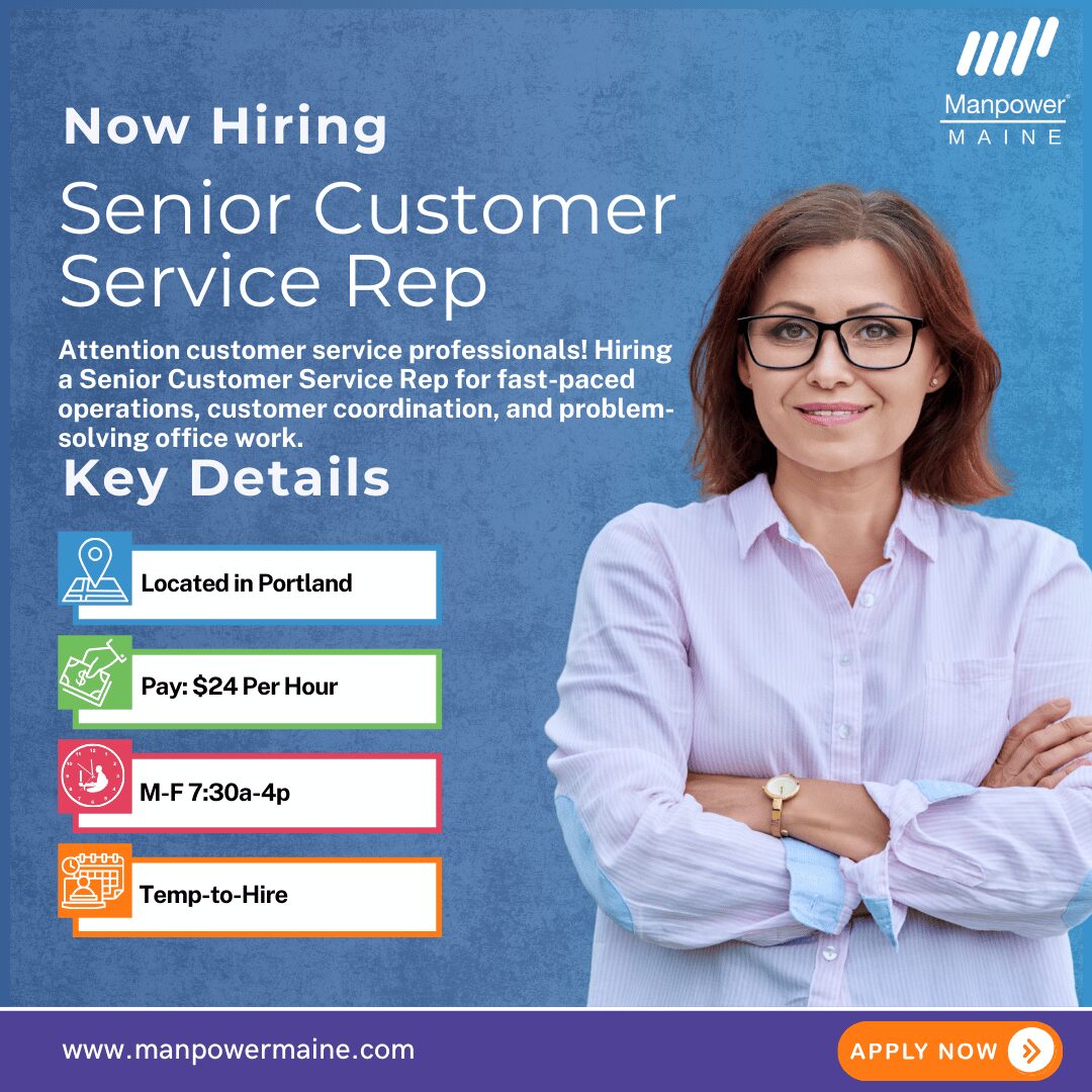 Senior Customer Service Rep - Portland - Web Senior Customer Service Rep - Portland - Web