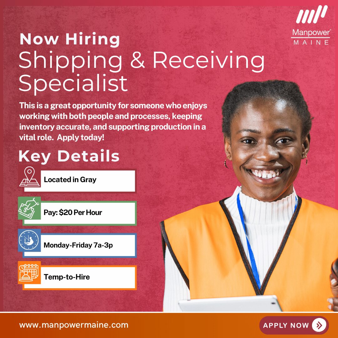 Shipping & Receiving Specialist - Gray - Web