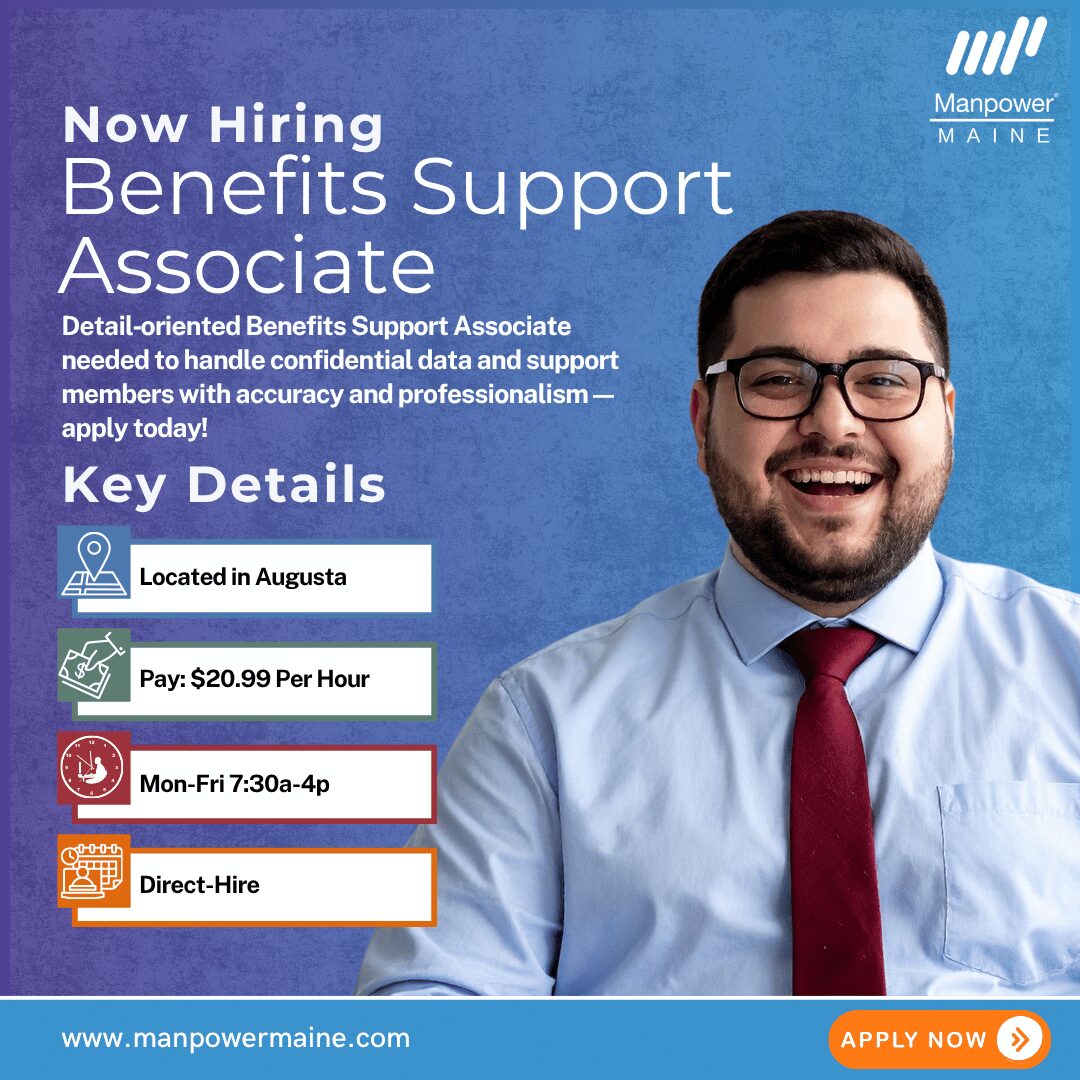 Benefits Support Associate - Augusta - Web Benefits Support Associate - Augusta - Web