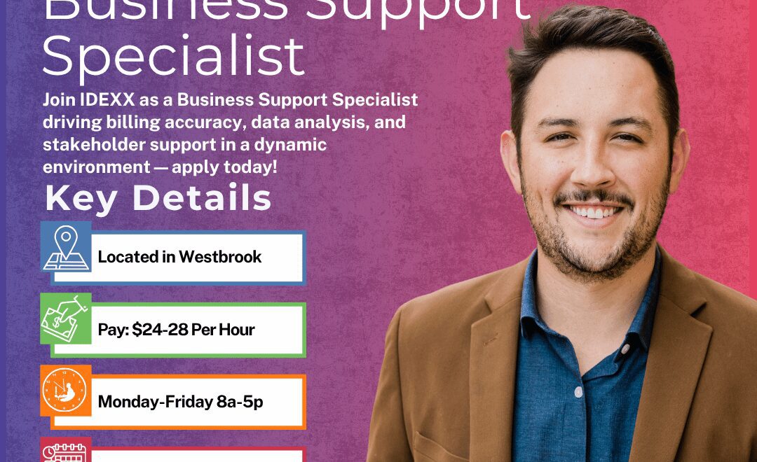 Business Support Specialist - Westbrook - Web