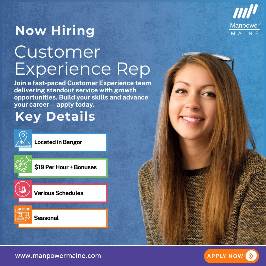 Customer Experience Rep - Bangor - Web Customer Experience Rep - Bangor - Web