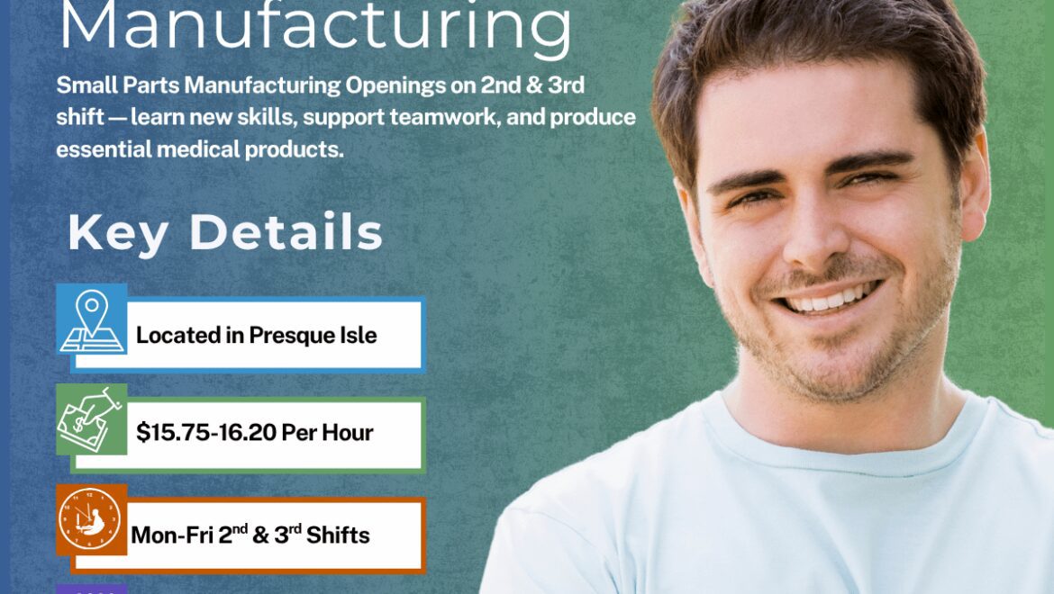 Small Parts Manufacturing - Presque Isle - Website