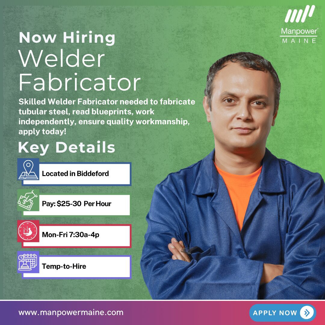 Welder Fabricator - Biddeford - Web