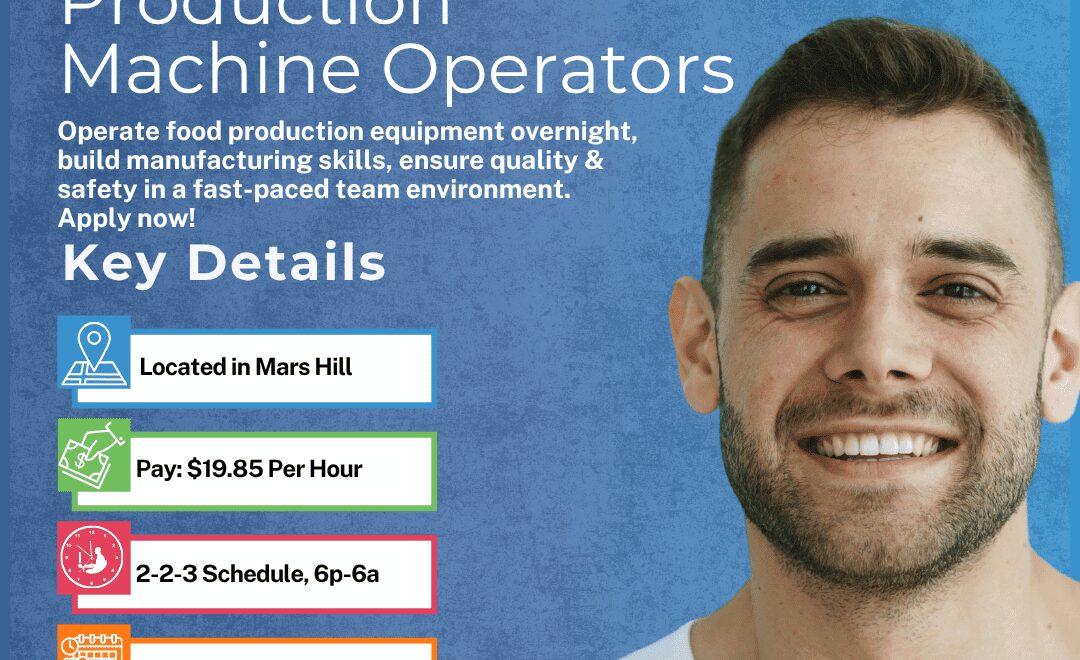 Production Machine Operators - Mars Hill - Web