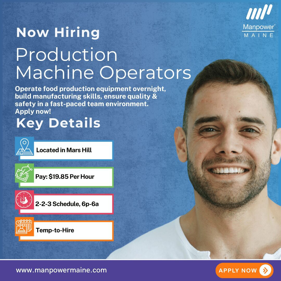Production Machine Operators - Mars Hill - Web Production Machine Operators - Mars Hill - Web