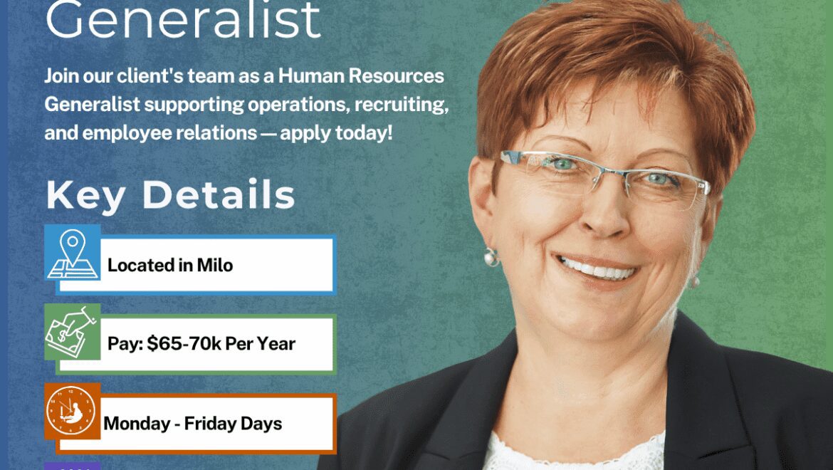 Human Resources Generalist - Milo - Website