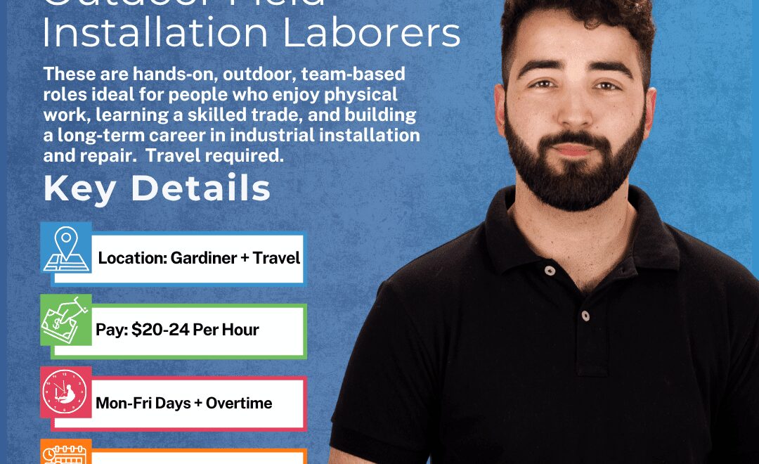 Outdoor Field Installation Laborers