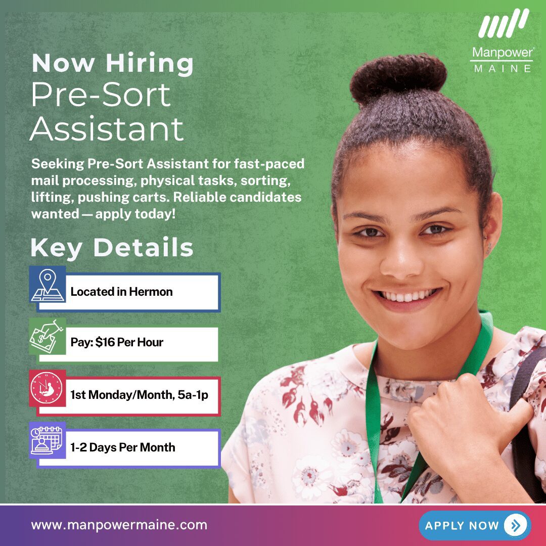 Pre-Sort Assistant - Hermon - Web Pre-Sort Assistant - Hermon - Web