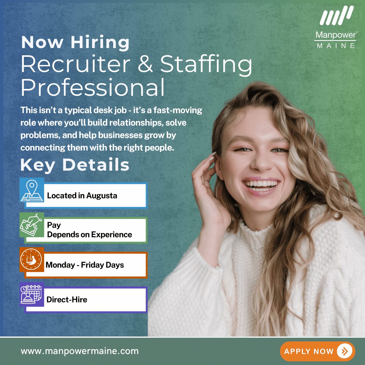 Recruiting & Staffing Professional - Augusta - Website Recruiter & staffing Professional