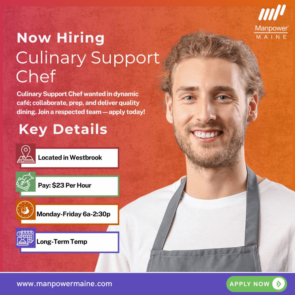Culinary Support Chef - Westbrook - Web
