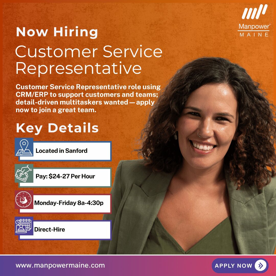 Customer Service Representative - Sanford - Web Customer Service Representative - Sanford - Web