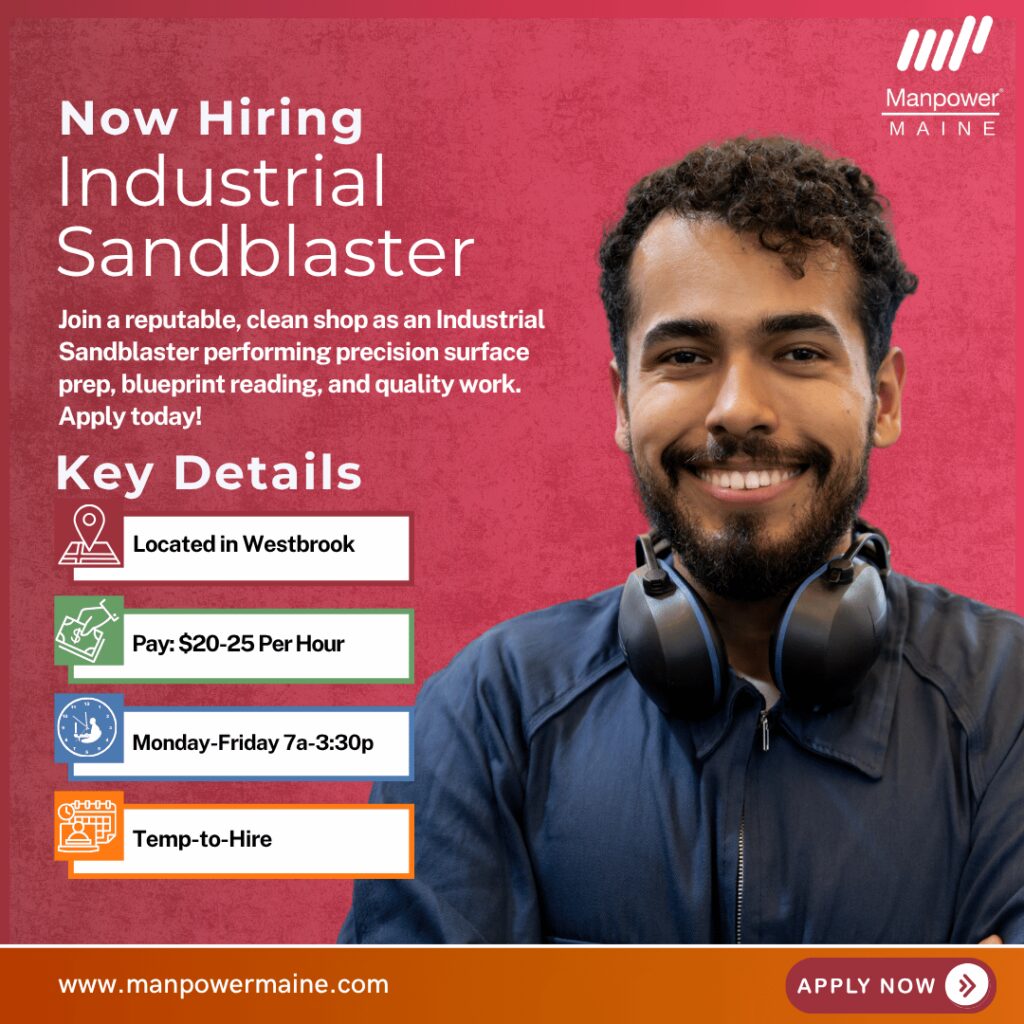 Industrial Sandblaster - Westbrook - Web