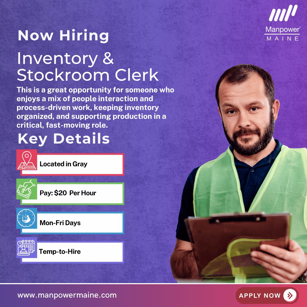 Inventory & Stockroom Clerk - Gray - Web