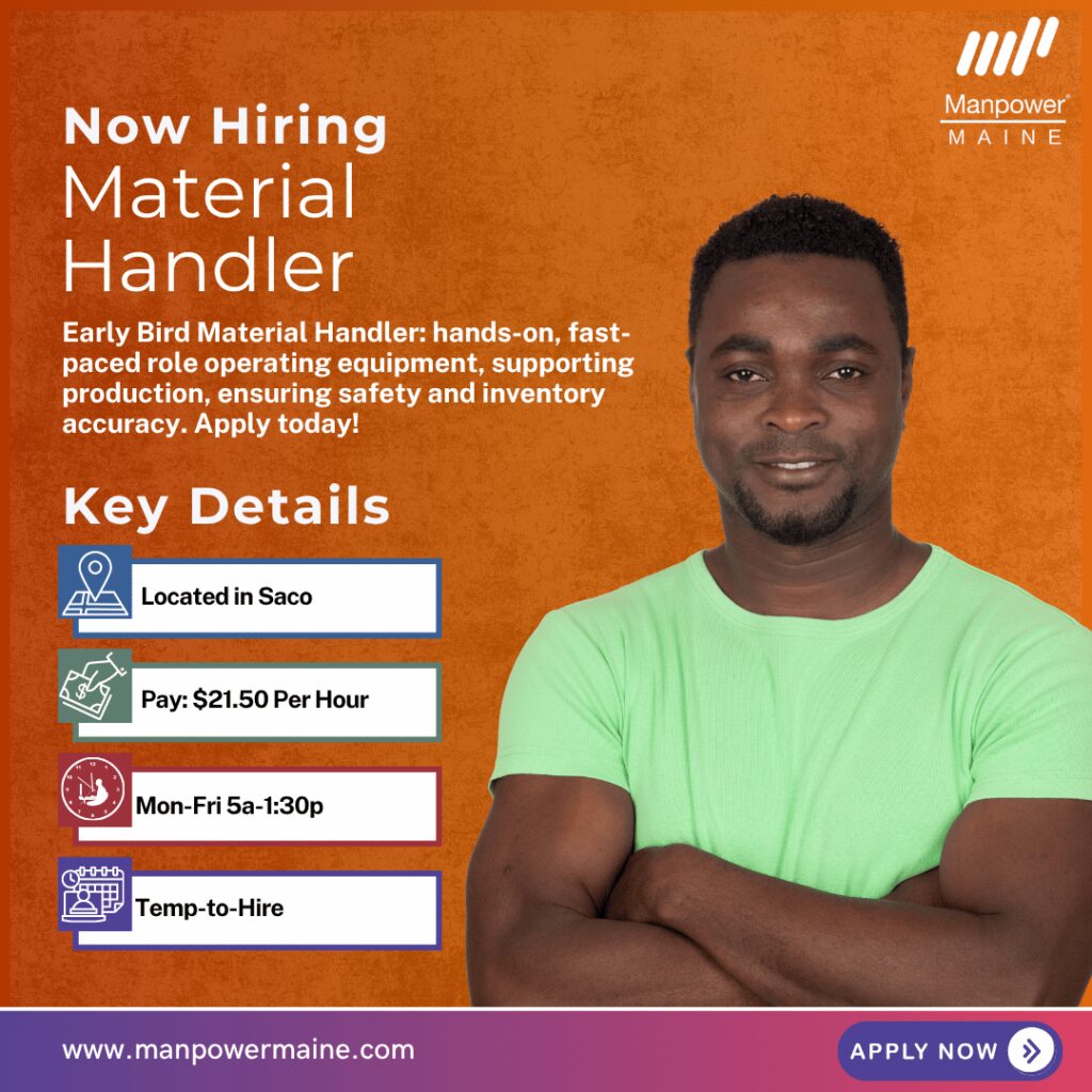 Material Handler - Saco - Web