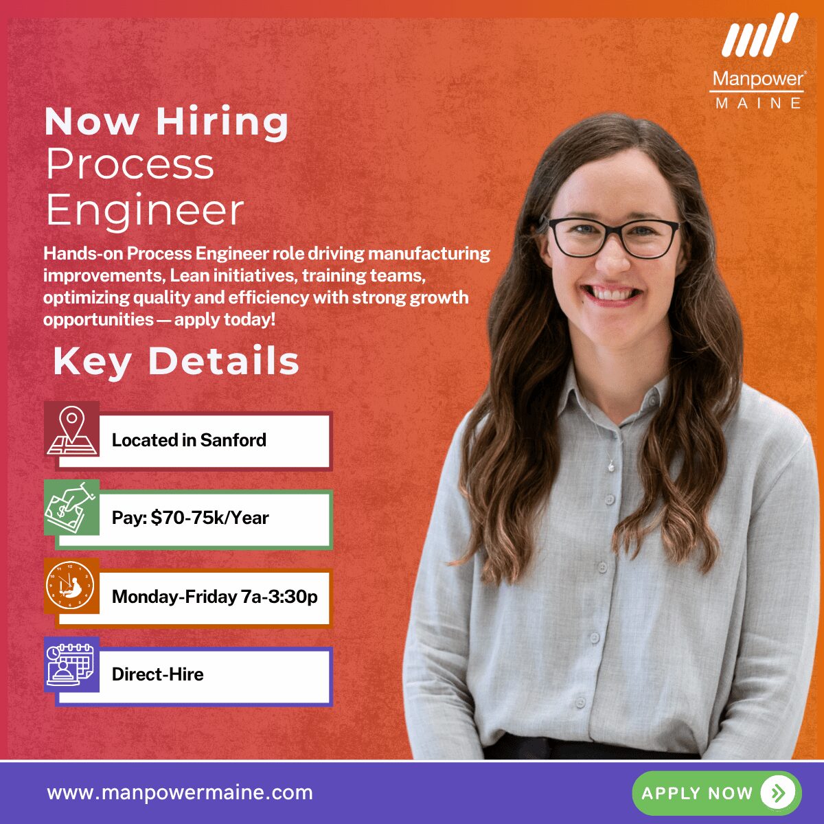 Process Engineer - Sanford - Web