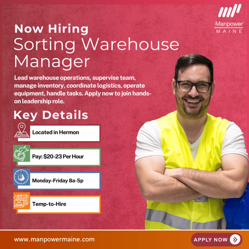 Sorting Warehouse Manager - Hermon - Web