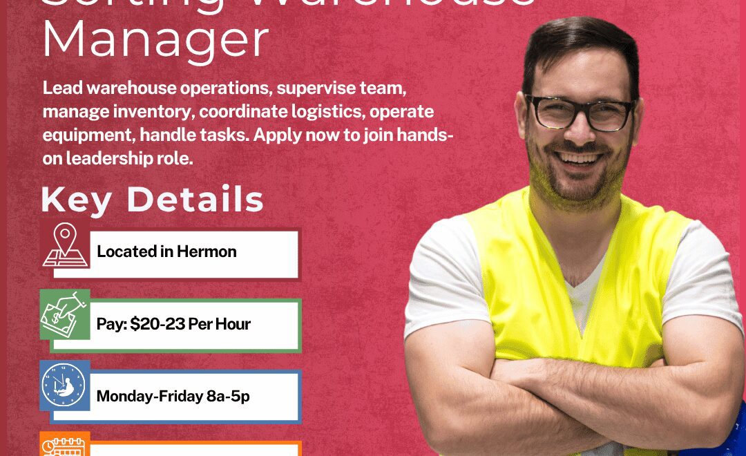 Sorting Warehouse Manager - Hermon - Web