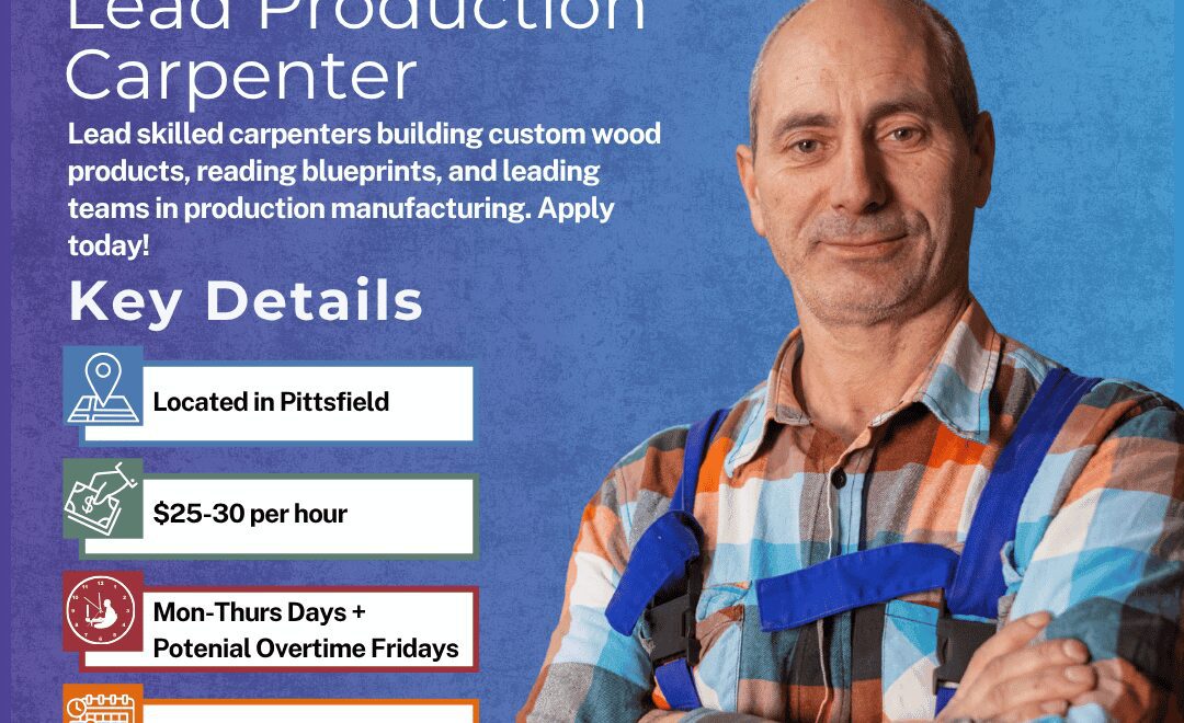 Lead Production Carpenter - Pittsfield - Web