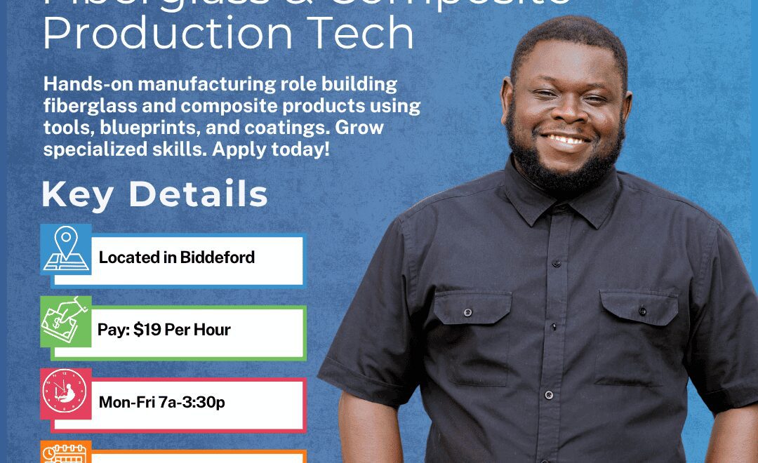 Fiberglass & Composite Production Tech - Biddeford - Web